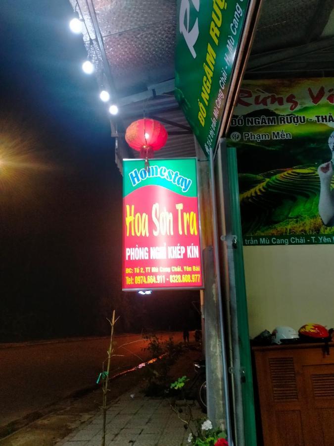 Hoa Son Tra Hotel Mu Cang Chai Exterior photo